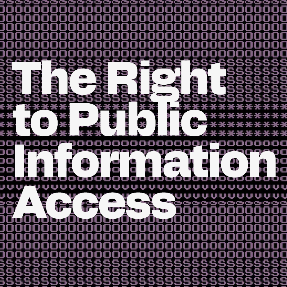 iMEdD ADVOCATES FOR PUBLIC ACCESS TO INFORMATION